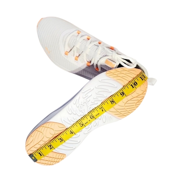 PUMA Softride Finesse Sport Sneakers White Fizzy Melon Size 10 - Picture 13 of 16